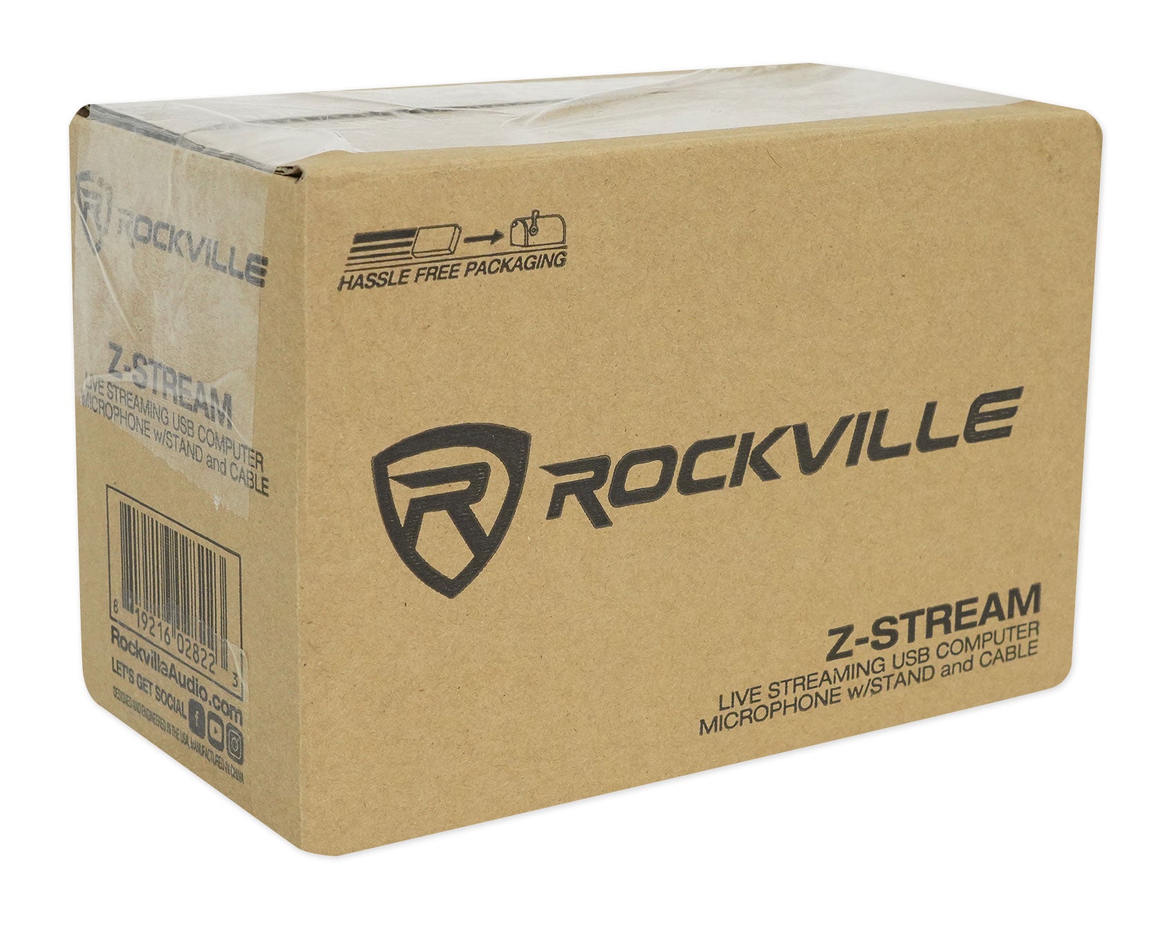 Rockville Z-Stream USB Microphone + iUSB Lightning Adapter Bundle