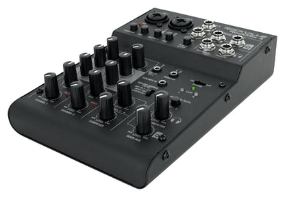 (2) APM5B Black 2-Pack + ROCKMIX 4 Mixer Bundle
