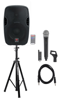 BPA10 10" Speaker + Samson XPD2 Handheld Mic Bundle