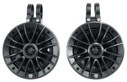 UT65B Black 6.5" 2-Pack + NA2-400.2 Amplifier Bundle