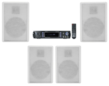 RPA60BT + RockSlim White 2-Pair Bundle