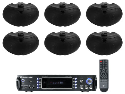RPA60BT + D4-16 Black 6-Pack Bundle