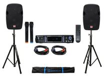 SPGN124 2-Pack + RPA70WBT Karaoke Amplifier Bundle