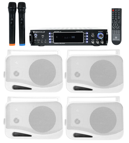 HP4S-8 4-Pack + RPA70WBT Receiver Bundle