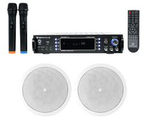 RPA70WBT + Control 26C White 2-Pack + Wireless Mics Bundle