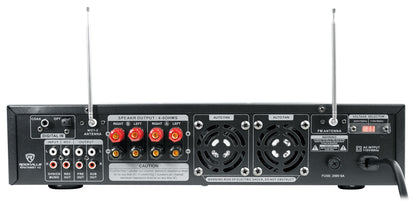 RockSlim White + RPA70WBT Karaoke Amplifier Bundle