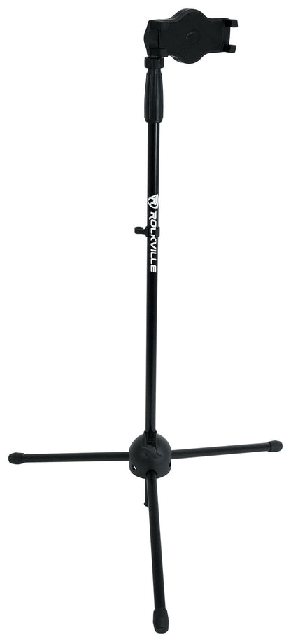 Technical Pro WASP420 Bluetooth Karaoke Machine System w/TV LED's Bundle with Mic & Stand