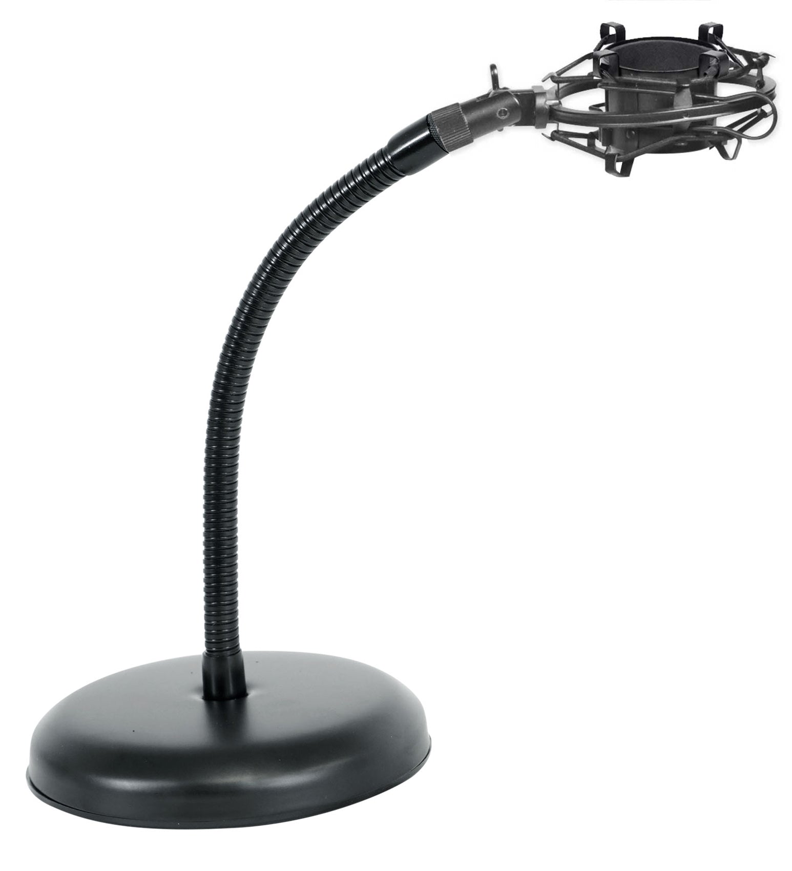 Desktop Mic Stand + Studio Shock Mount Bundle