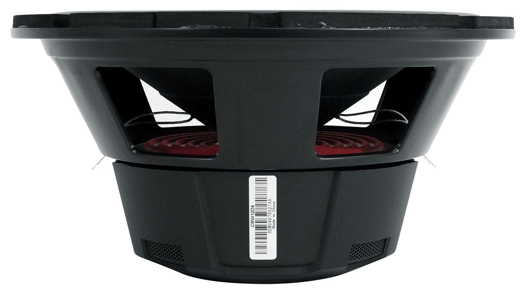 Crunch CRW12D4 12" 800w DVC 4 Ohm Car Audio Subwoofer+Vented Sub Box Enclosure