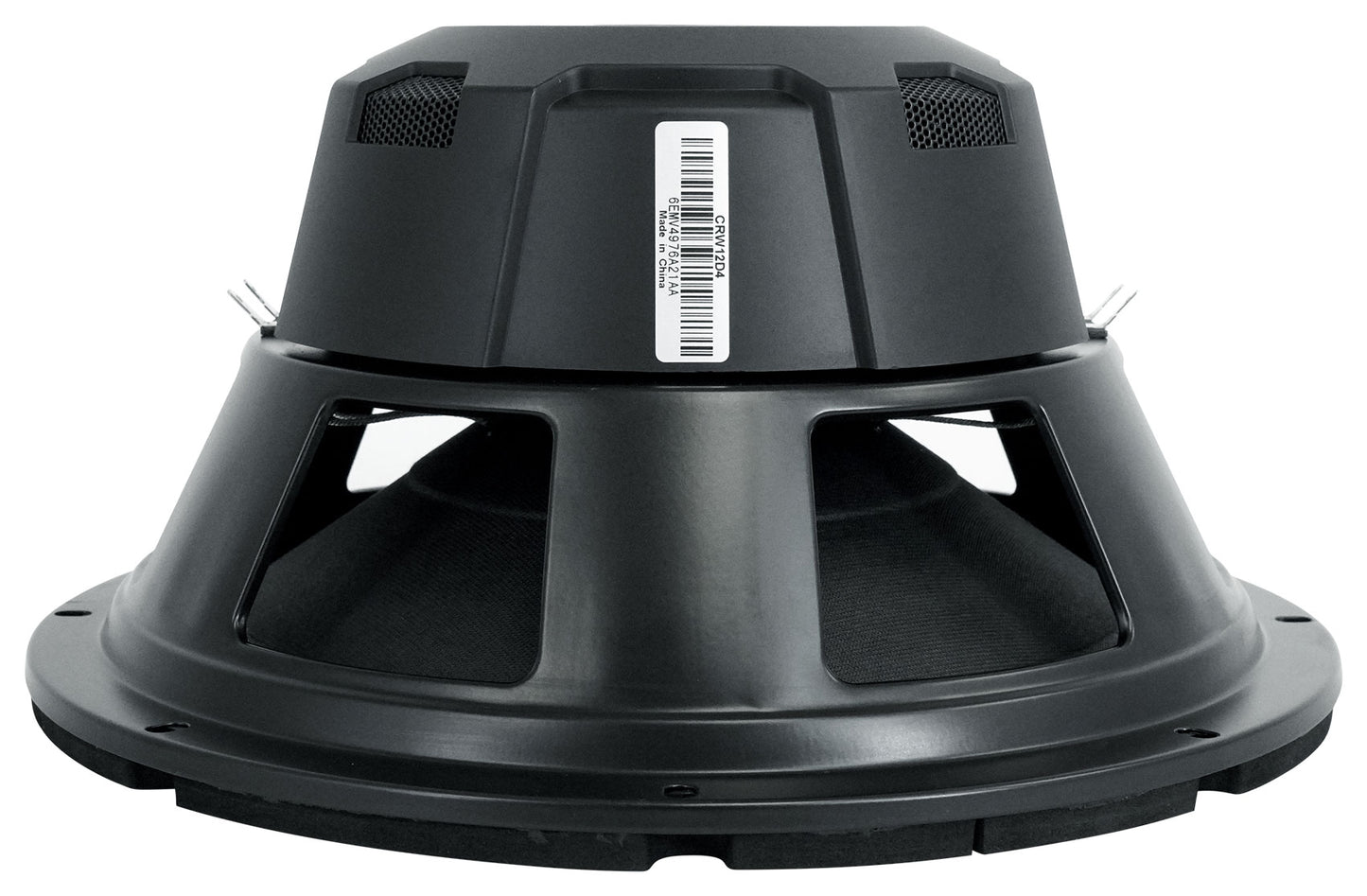 Crunch CRW12D4 12" 800w DVC 4 Ohm Car Audio Subwoofer+Vented Sub Box Enclosure