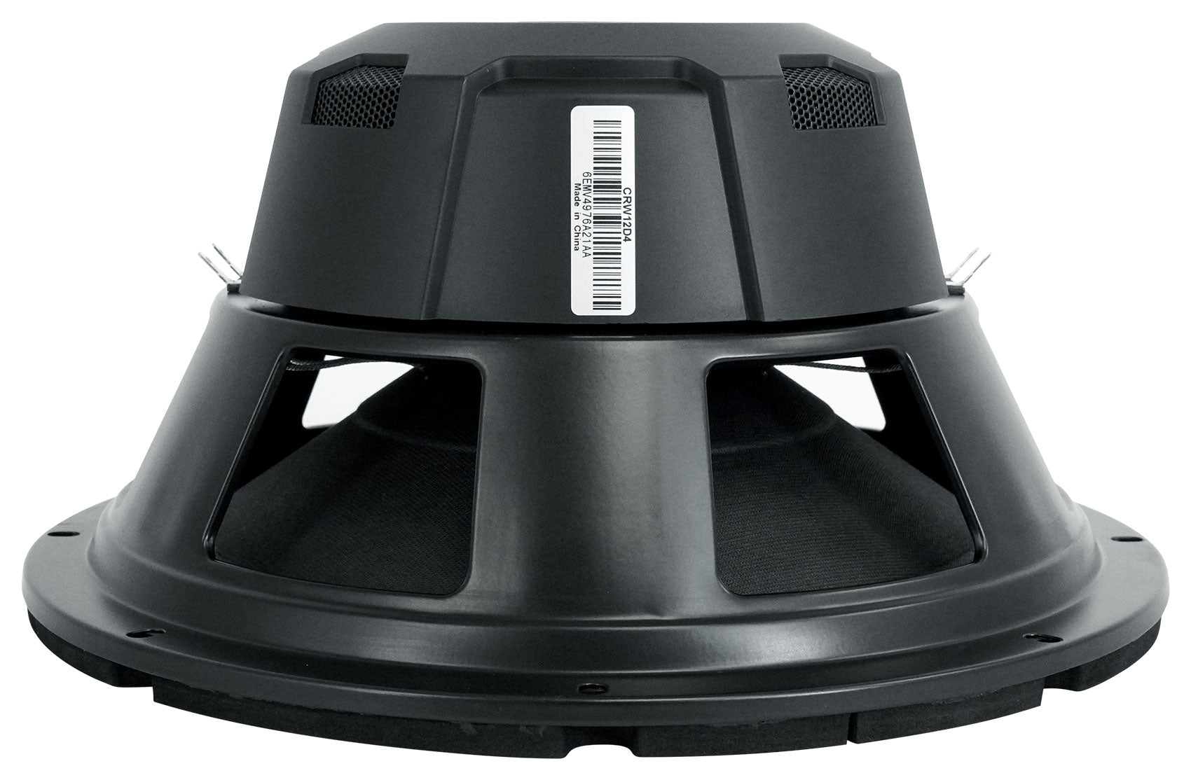 Crunch CRW12D4 12" 800w DVC 4 Ohm Car Audio Subwoofer+Vented Sub Box Enclosure