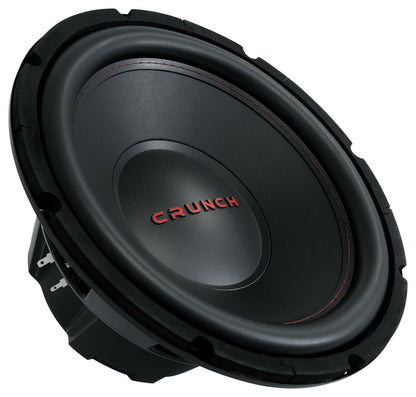 (2) Crunch CRW12D4 12" 800 Watt Car Audio Subwoofers+Vented Sub Box Enclosure