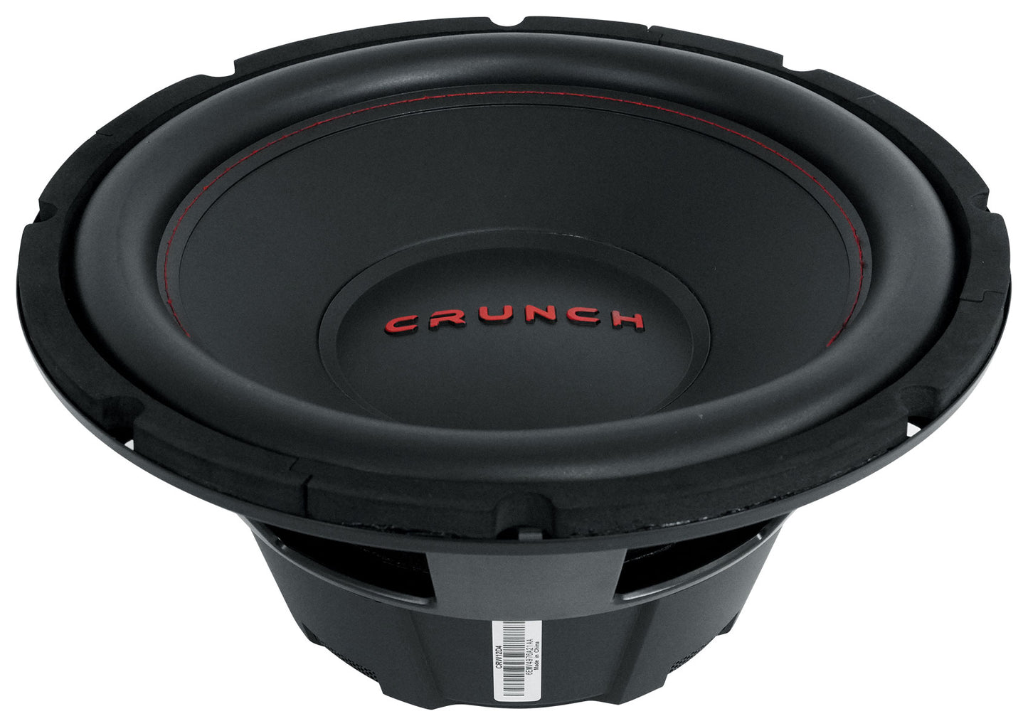 (2) Crunch CRW12D4 12" 800 Watt Car Audio Subwoofers+Vented Sub Box Enclosure