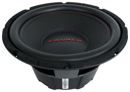 (2) Crunch CRW12D4 12" 800 Watt Car Audio Subwoofers+Vented Sub Box Enclosure