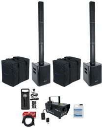(2) TITAN PORTABLE ARRAY DJ Package 1