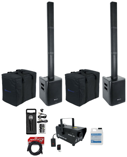 (2) TITAN PORTABLE ARRAY DJ Package 1