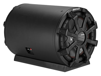KICKER 46CWTB104 TB 10" 800w Marine Loaded Subwoofer Enclosure+Amplifier+Amp Kit