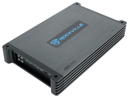 KICKER 46CWTB104 TB 10" 800w Marine Loaded Subwoofer Enclosure+Amplifier+Amp Kit