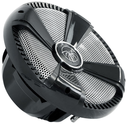 2) SoundStream MSW.102 10" 600 Watt Marine/Boat/UTV Subwoofers+Amplifier+Amp Kit