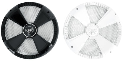 2) SoundStream MSW.102 10" 600 Watt Marine/Boat/UTV Subwoofers+Amplifier+Amp Kit