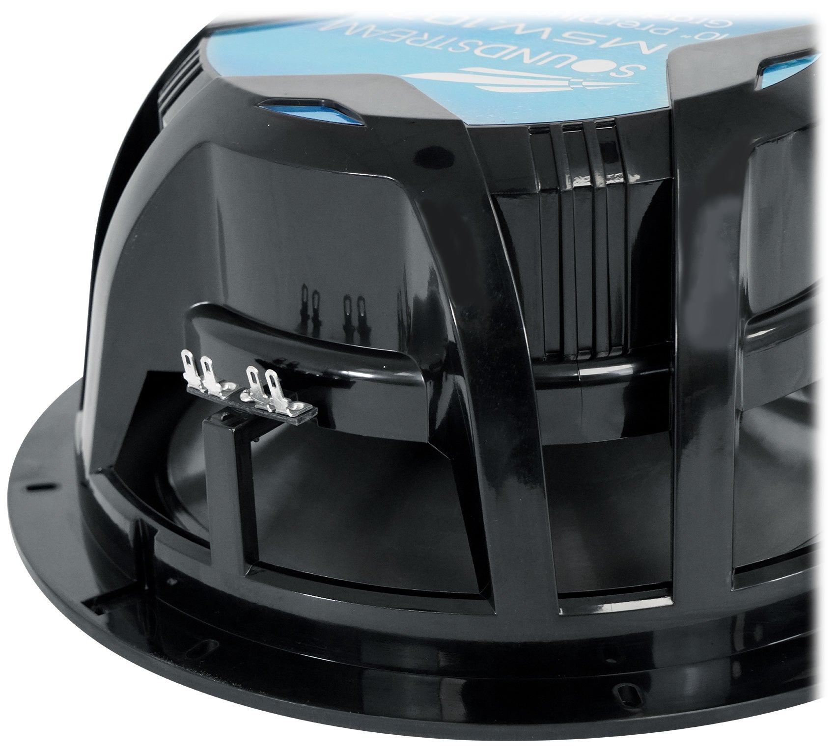 2) SoundStream MSW.102 10" 600 Watt Marine/Boat/UTV Subwoofers+Amplifier+Amp Kit