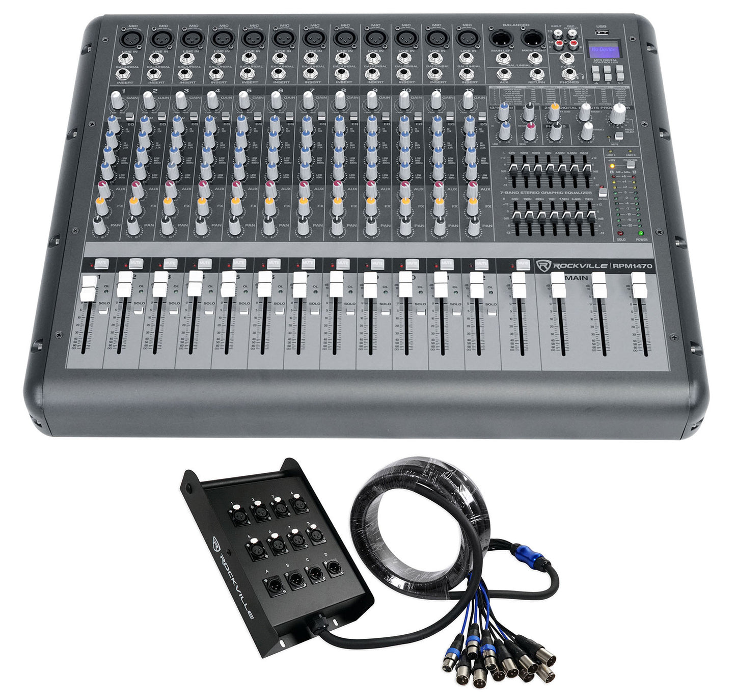 RPM1470 14-Pack + SX1225 12-Channel Snake Bundle