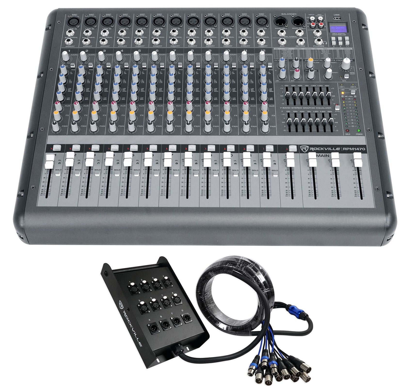 RPM1470 14-Pack + SX1225 12-Channel Snake Bundle