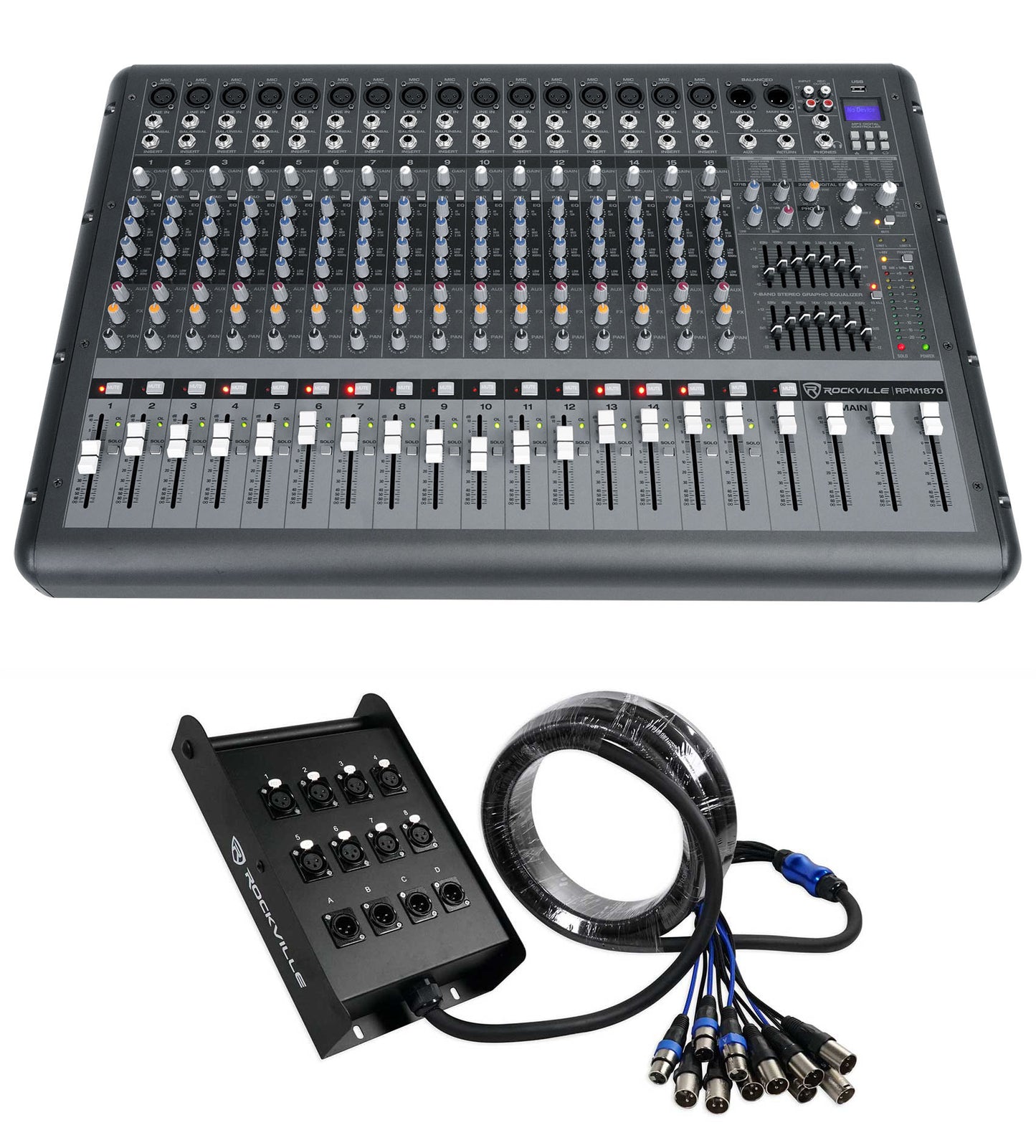 RPM1870 18-Pack + SX1225 12-Channel Snake Bundle