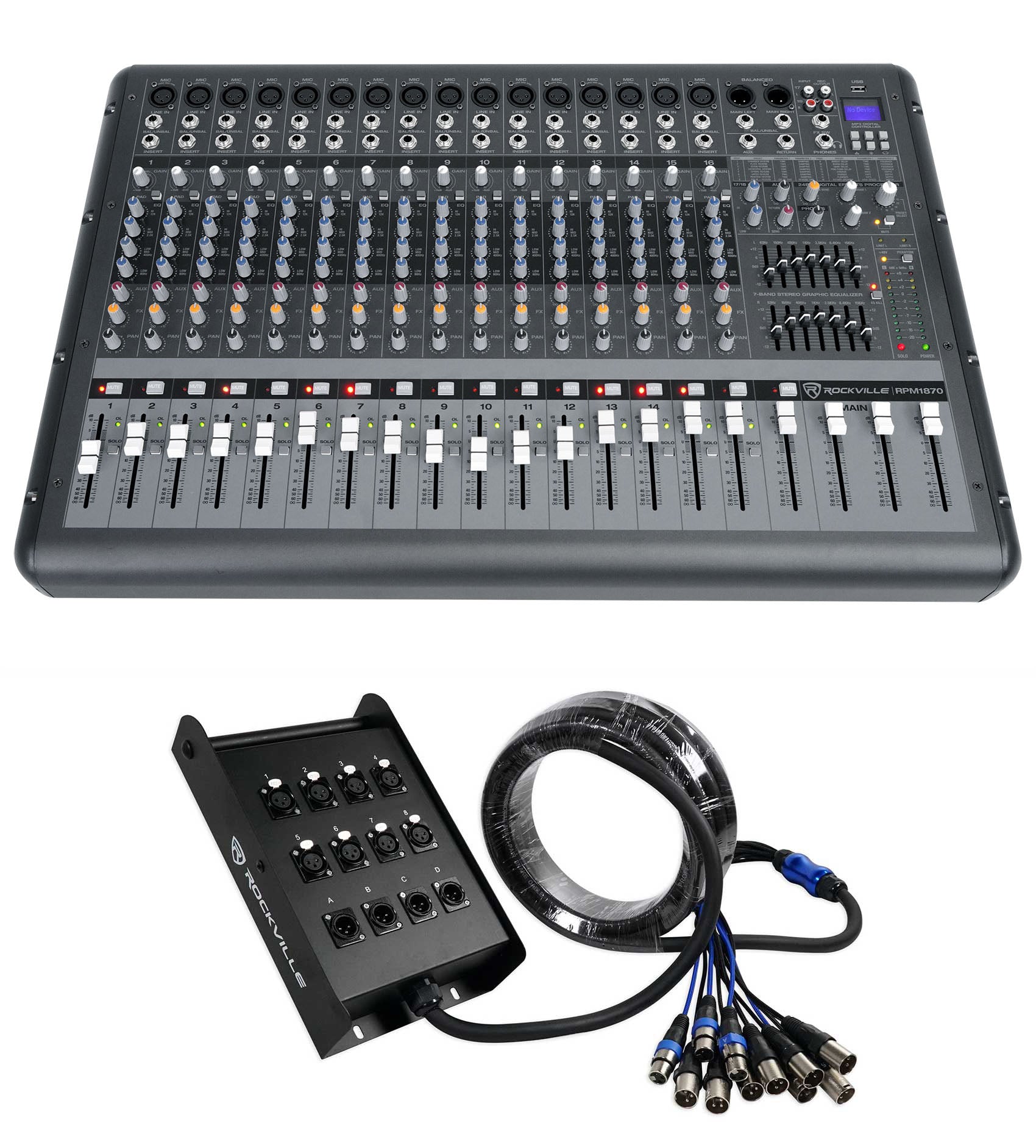 RPM1870 18-Pack + SX1225 12-Channel Snake Bundle