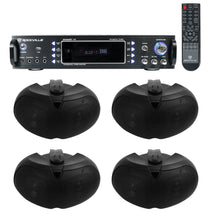 RPA60BT V2 + D4-8 Black 4-Pack Bundle