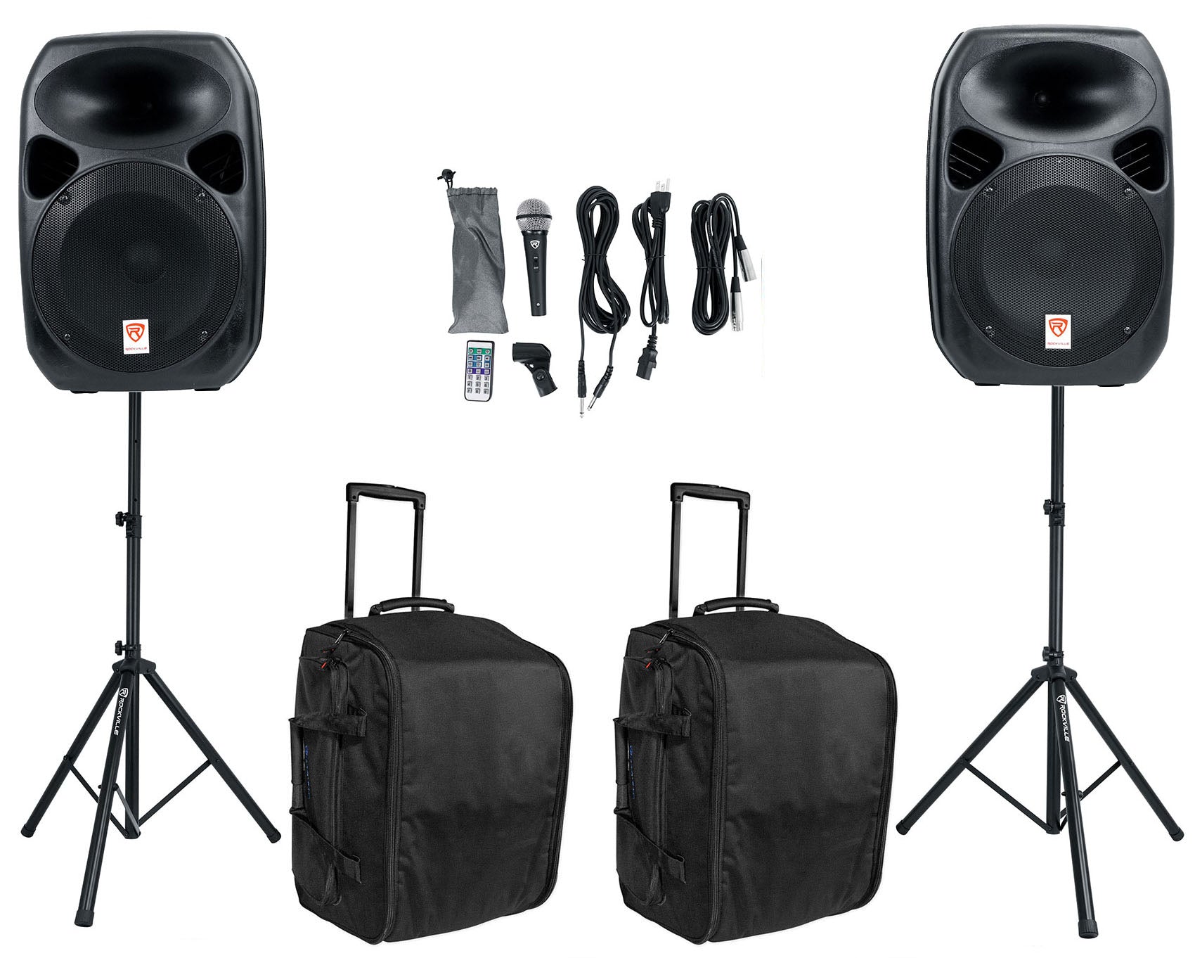 RPG122K 2-Pack + SB12M Rolling Bags Bundle