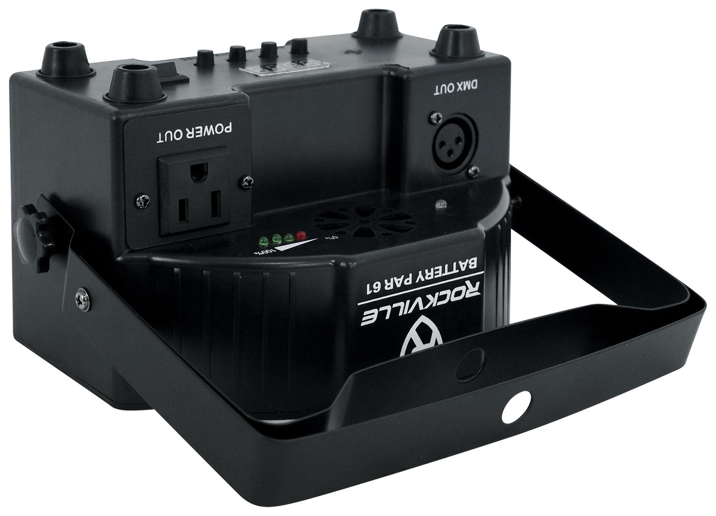 Battery Par 61 4-Pack + RLB90 Lighting Bags Bundle