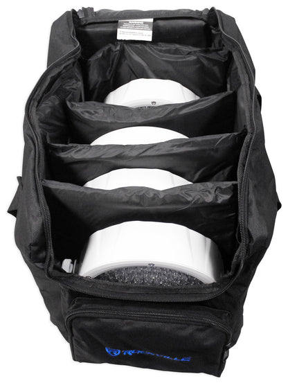 BATTERY PAR 61 White 8-Pack + (2) RLB30 Lighting Bags Bundle