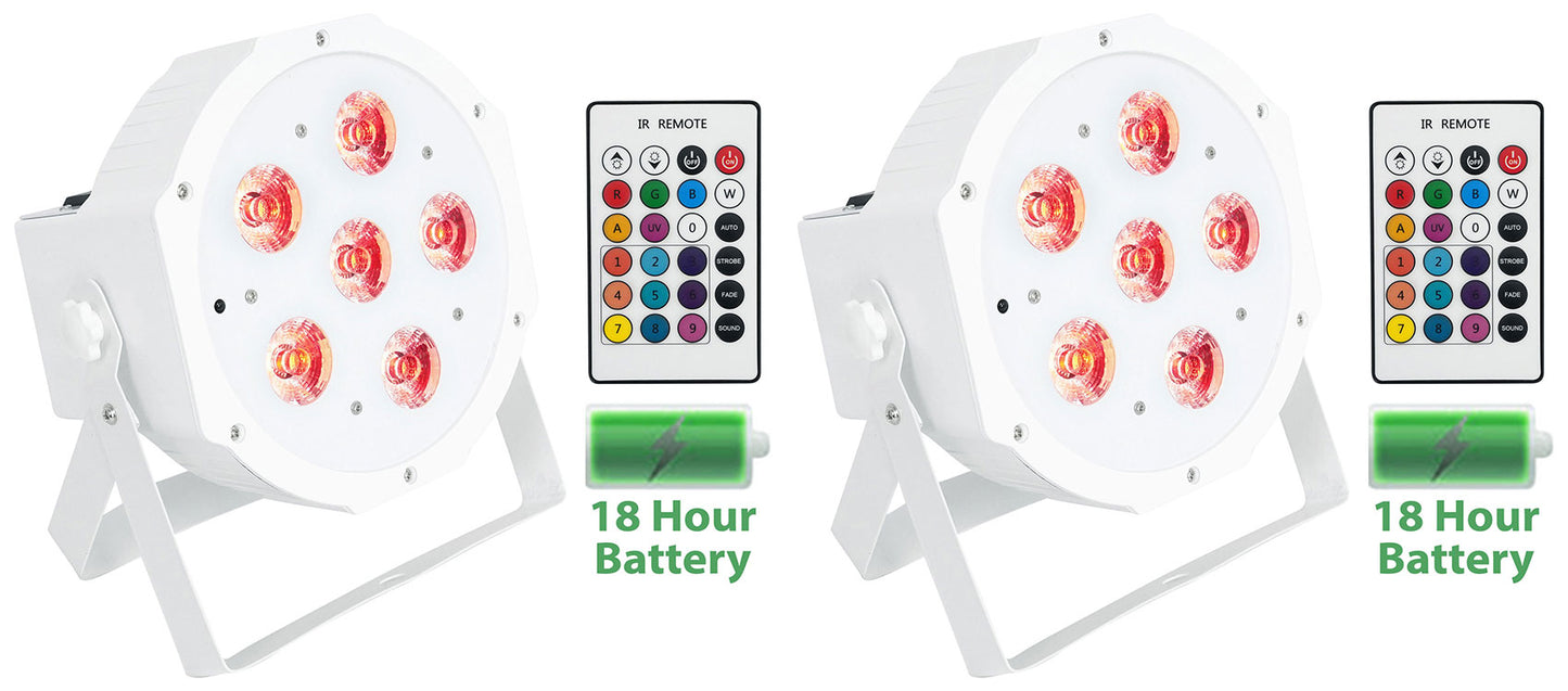 BATTERY PAR 61 White 2-Pack