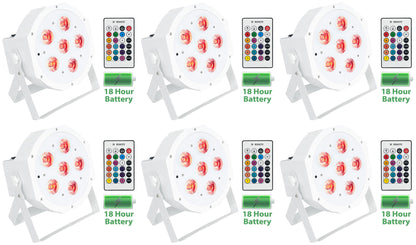 BATTERY PAR 61 White 6-Pack