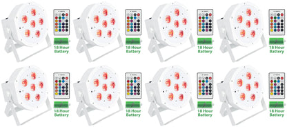 BATTERY PAR 61 White 8-Pack