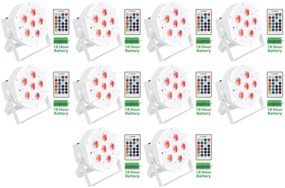 BATTERY PAR 61 White 10-Pack