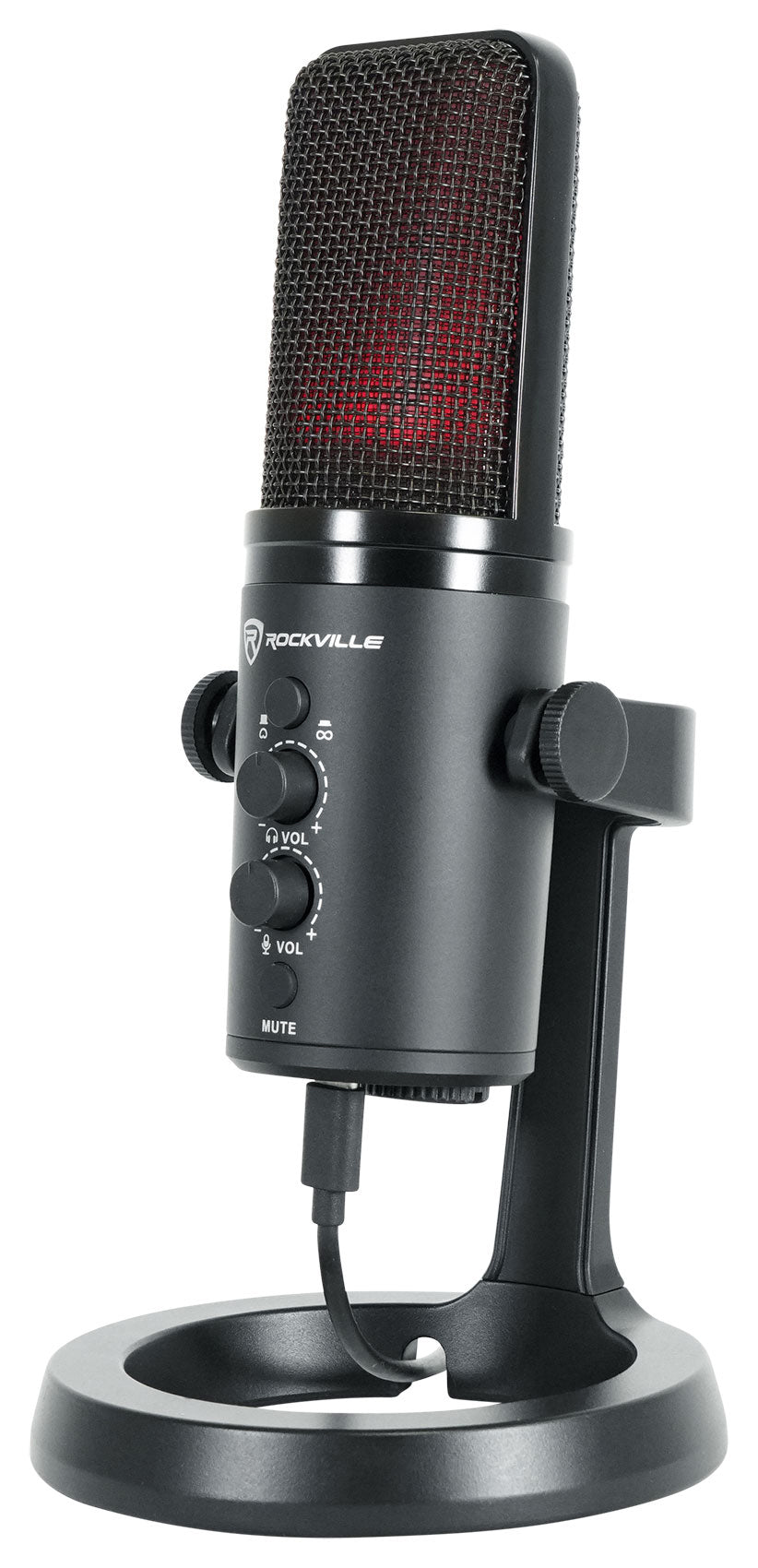 ROCK-STREAM PRO Mic + PRO-M50 Studio Headphones Bundle