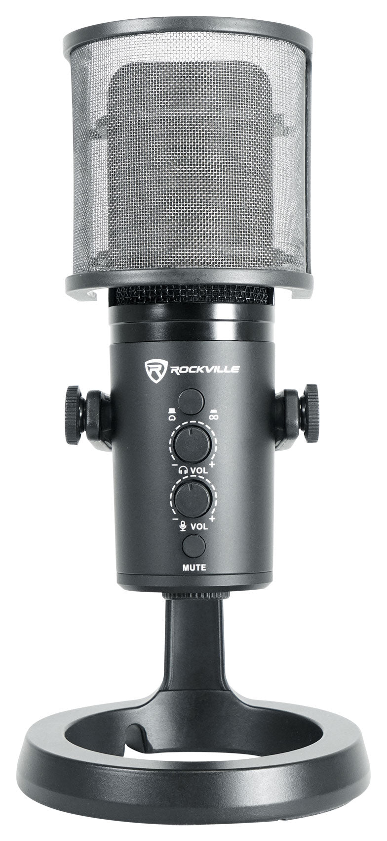 ROCK-STREAM PRO Mic + PRO-M50 Studio Headphones Bundle