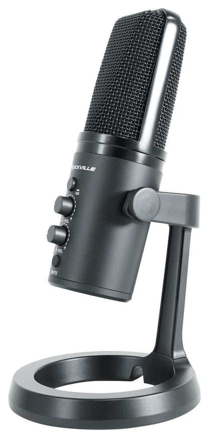 ROCK-STREAM PRO Mic + PRO-M50 Headphones + RockShield 1 Bundle