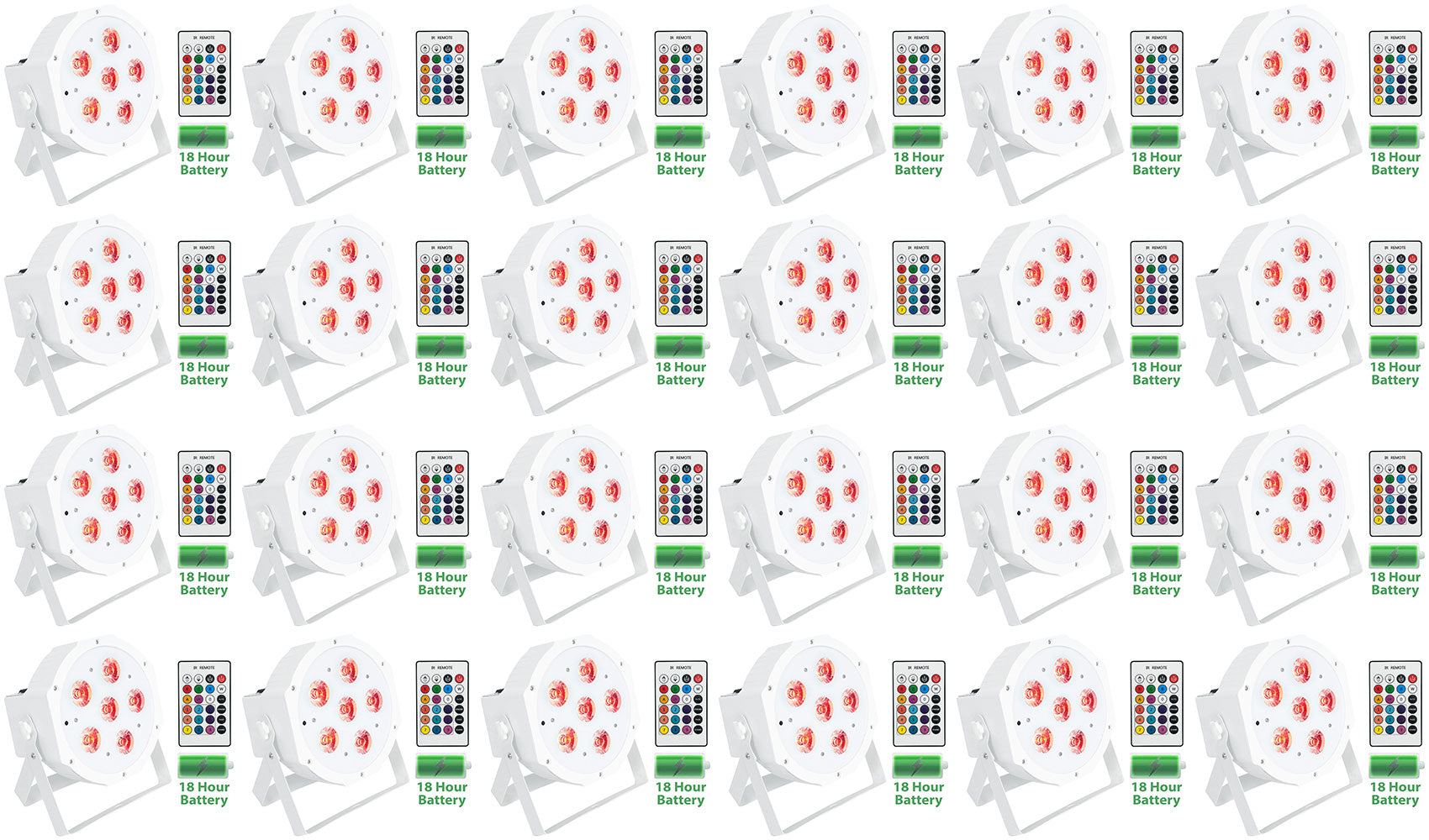 BATTERY PAR 61 White 24-Pack