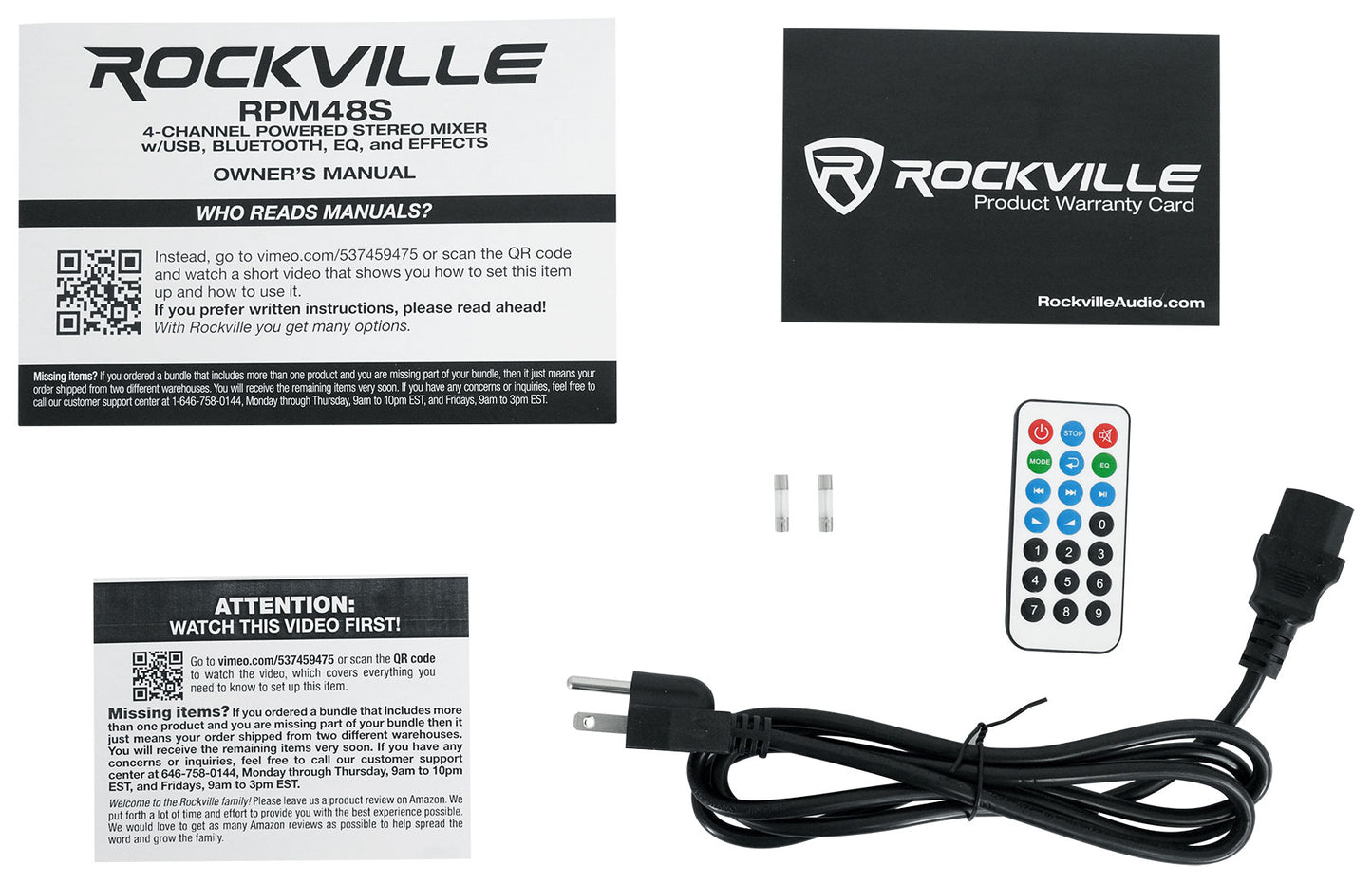 RSG12.24 2-Pack + RPM48S Powered Mixer Bundle