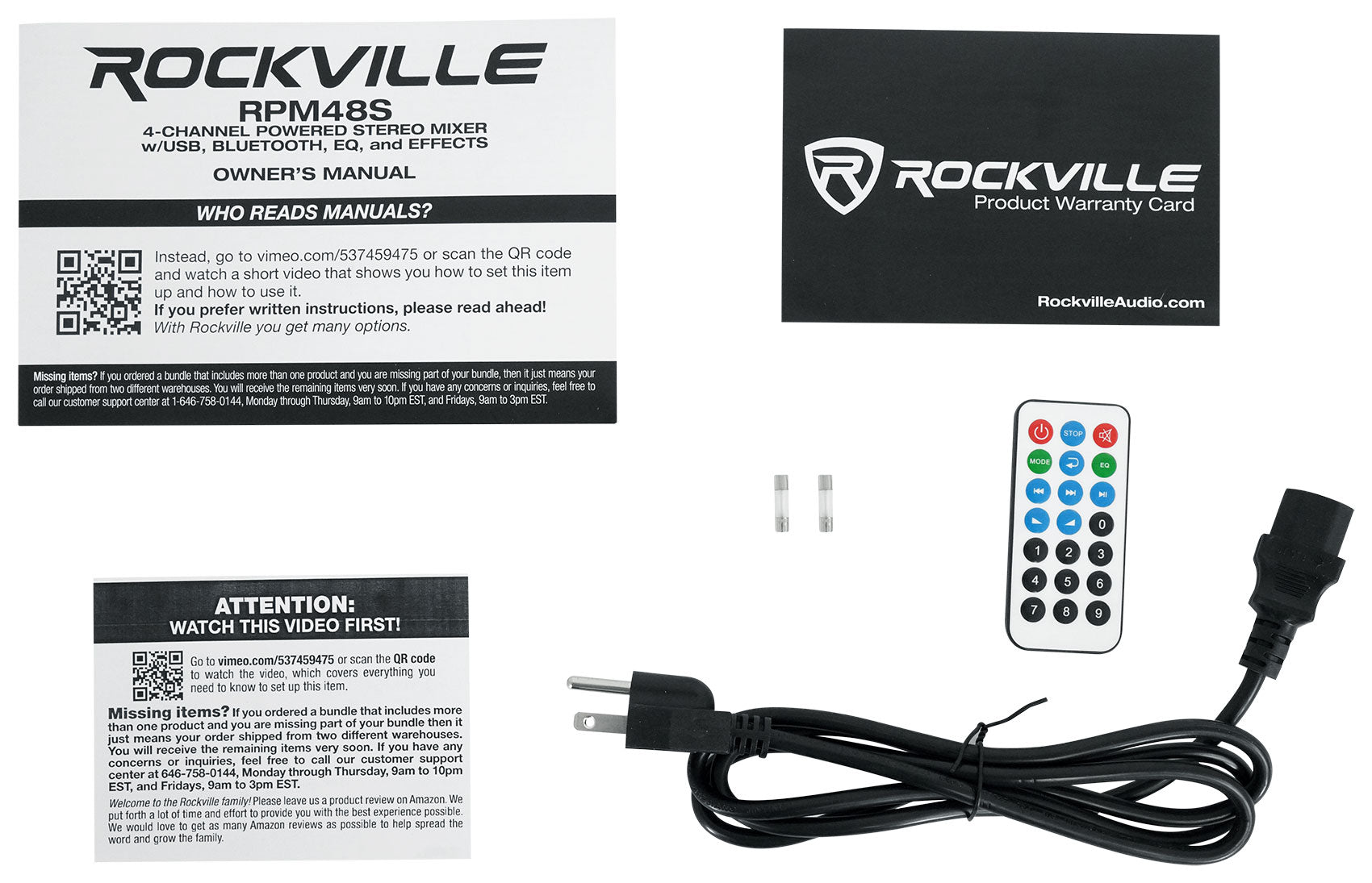 RSG12.24 2-Pack + RPM48S Powered Mixer Bundle