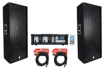 RSG15.24 2-Pack + RPM48S Powered Mixer Bundle