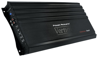 Power Acoustik VA1-10000D 10,000w Mono Class D Car 1-Ohm Car Amplifier+Amp Kit