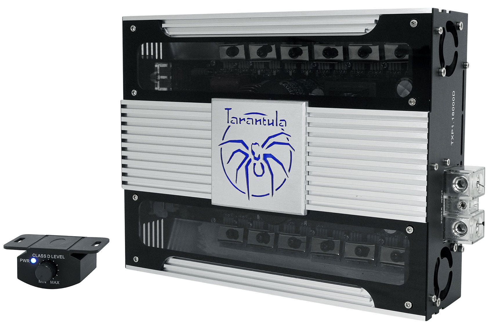 Soundstream TXP1.18000D 18,000 Watt Mono 1-Ohm Car Stereo Amplifier+Amp Kit