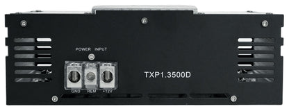 Soundstream TXP1.3500D 3500 Watt Mono 1-Ohm Car Stereo Amplifier+Amp Kit