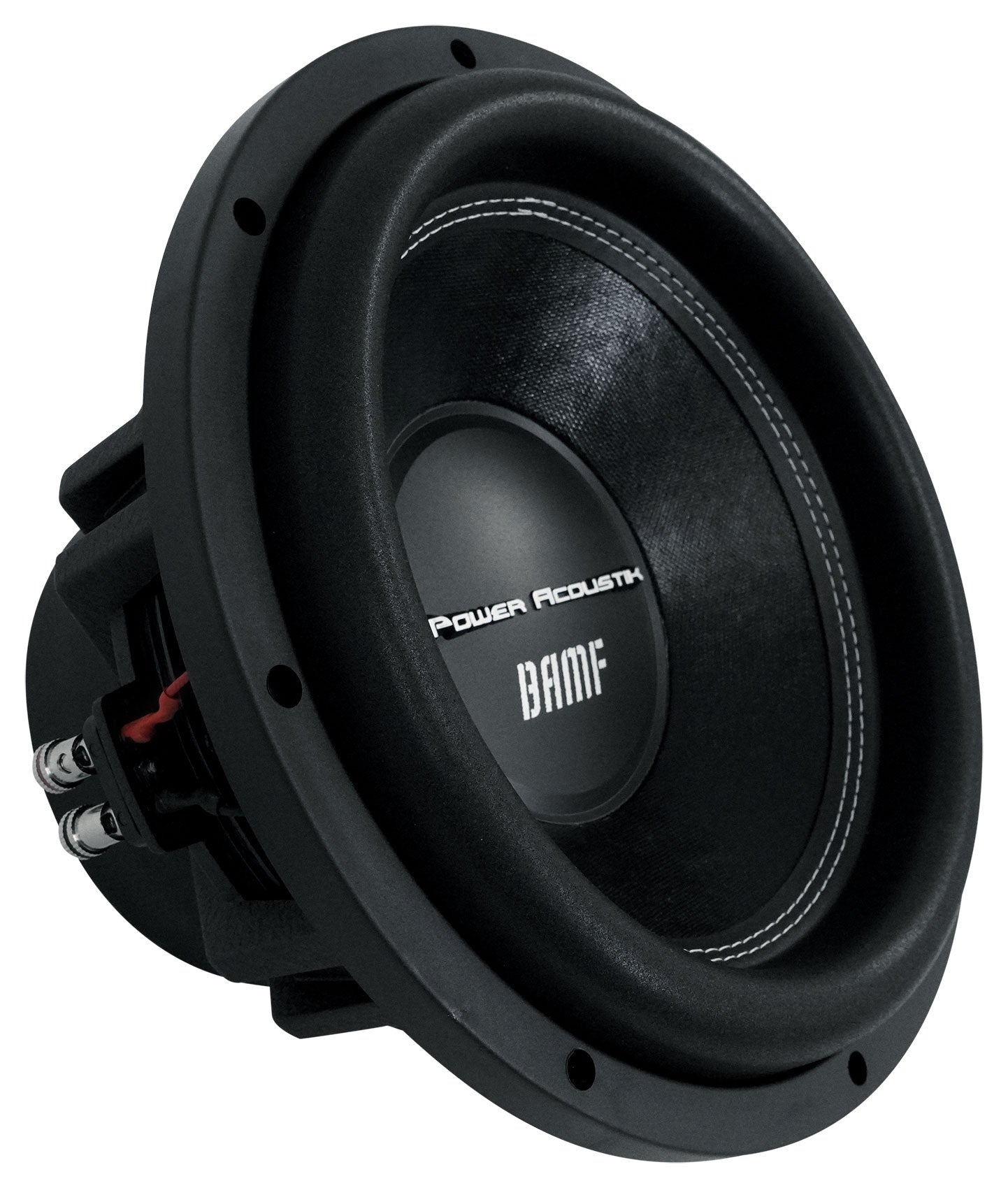 2) Power Acoustik BAMF-122 12" 3500w DVC Car Subwoofers+Sealed Sub Box Enclosure