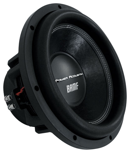 2) Power Acoustik BAMF-122 12" 3500w DVC Car Subwoofers+Sealed Sub Box Enclosure