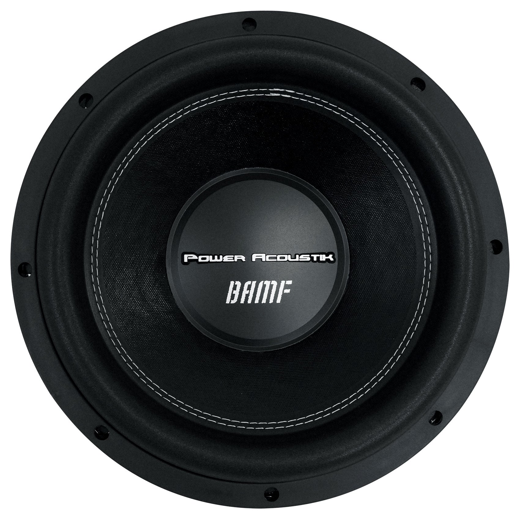Power Acoustik BAMF-124 12" 3500w Car Audio Subwoofer+Sealed Sub Box Enclosure